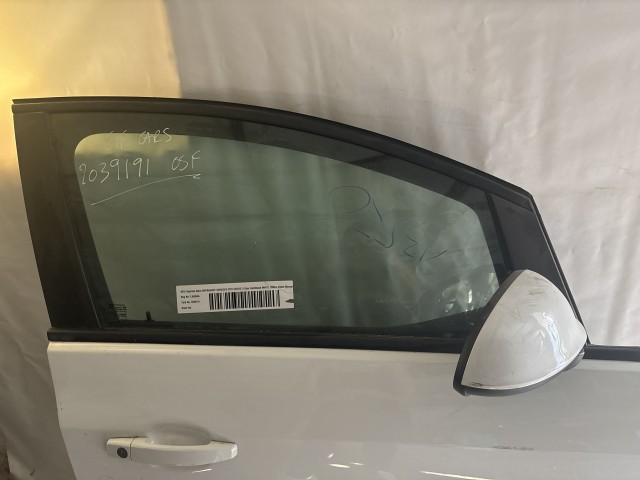 13570 Opel Astra J Jobb első Ajtó Fehér