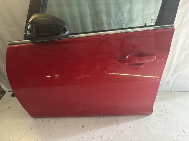 13572 Opel Astra J Bal első Ajtó Piros