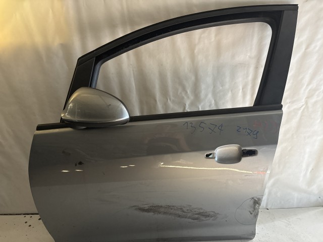 13574 Opel Astra J Bal első Ajtó Szürke Z179