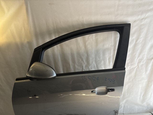 13574 Opel Astra J Bal első Ajtó Szürke Z179
