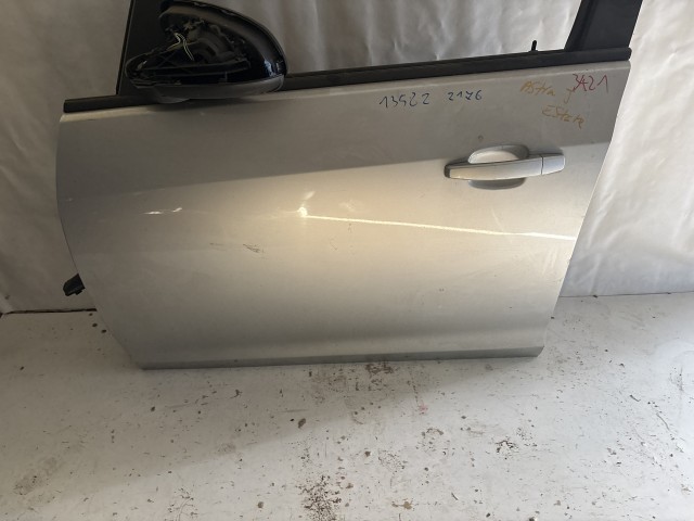 13582 Opel Astra J Bal első Ajtó Ezüst Z176