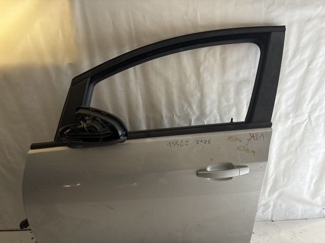 13582 Opel Astra J Bal első Ajtó Ezüst Z176