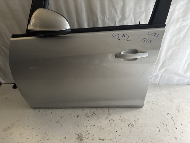13584 Opel Astra J Bal első Ajtó Ezüst Z176