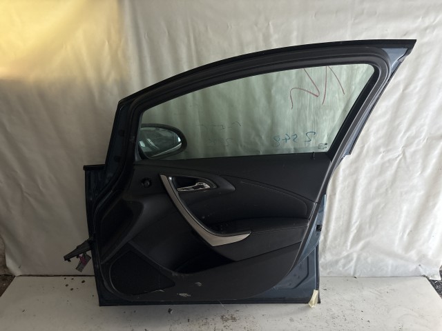 13586 Opel Astra J Jobb első Ajtó Kék Z22s