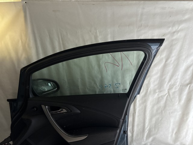 13586 Opel Astra J Jobb első Ajtó Kék Z22s