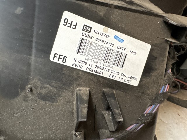 Opel Astra J 2009-2015 Fűtésboksz Használt