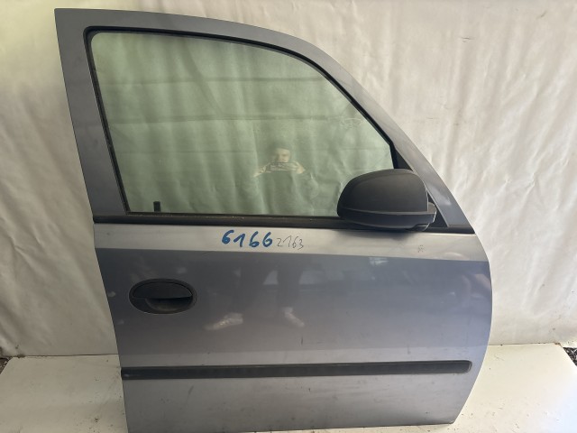 6166 Opel Meriva A Jobb első Ajtó Szürke Z163