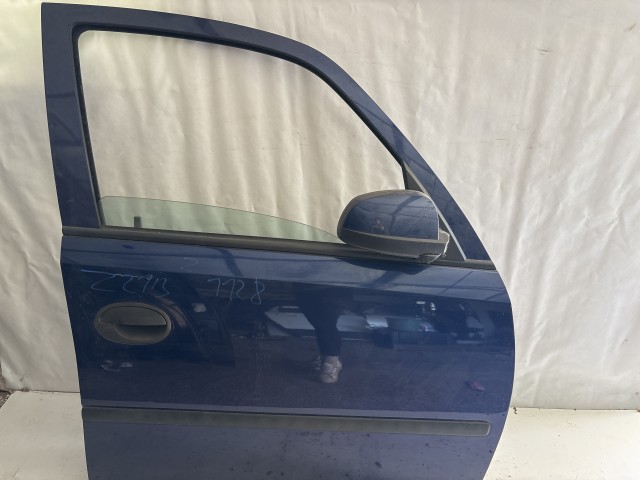 1128 Opel Meriva A Jobb első Ajtó Kék Z21b