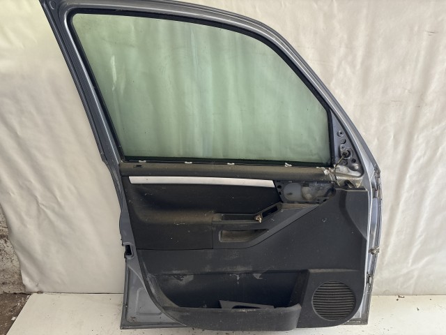 1146 Opel Meriva A 2003-2010 Bal első Ajtó Használt Ezüst Z163