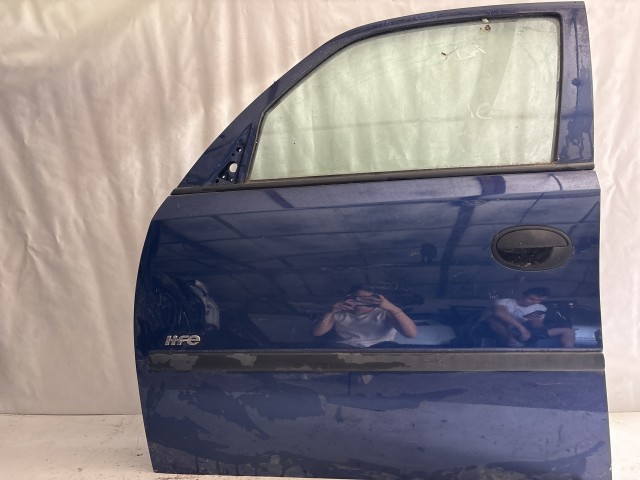 13641 Opel Meriva A 2003-2010 Bal első Ajtó Használt Kék Z21B