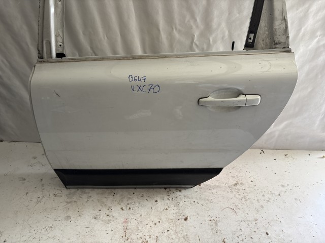 13647 Volvo XC 70 2007-2016 Bal hátsó Ajtó Használt Fehér