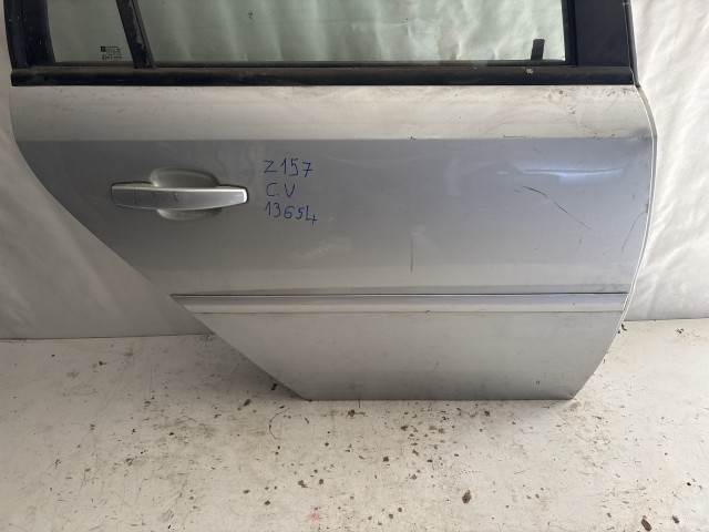13654 Opel Vectra C 2002-2008 Sedan Jobb hátsó Ajtó Használt Ezüst