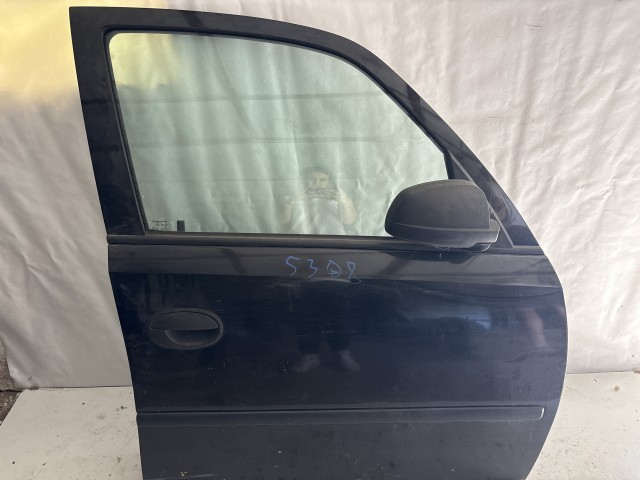 5308 Opel Meriva A 2003-2010 Jobb első Ajtó Használt Fekete Z20r