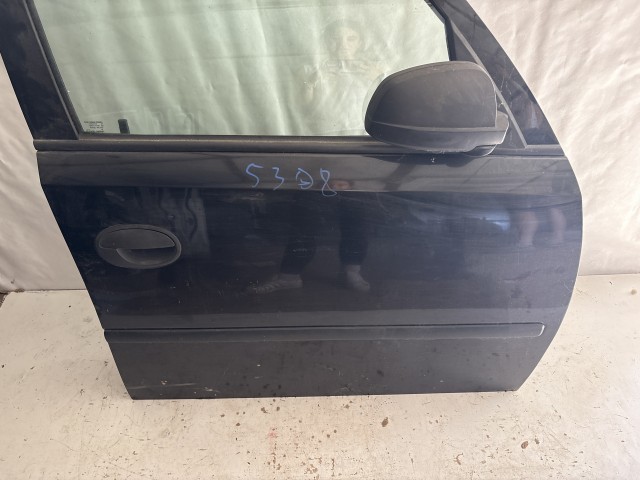 5308 Opel Meriva A 2003-2010 Jobb első Ajtó Használt Fekete Z20r