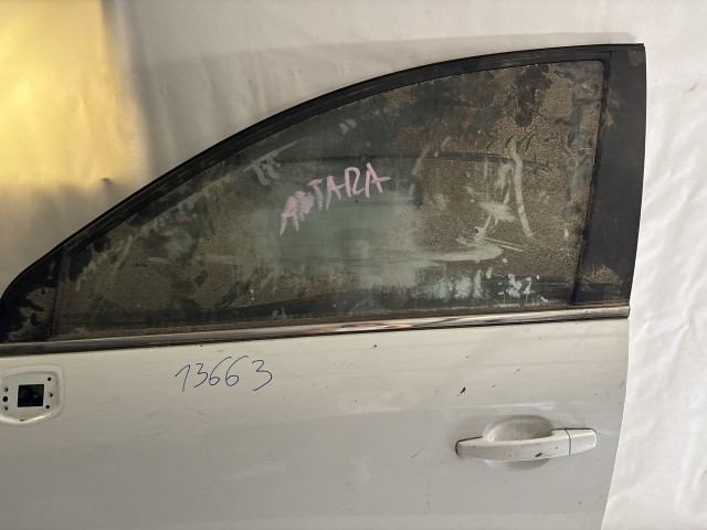 13663 Opel Antara 2006-2015 Bal első Ajtó Fehér