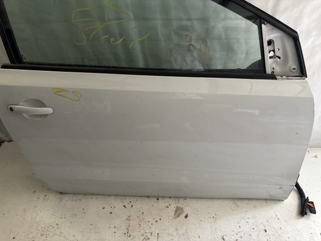 5831 Volkswagen Polo 6r 2009-2017 Jobb első Ajtó Fehér 3 ajtós