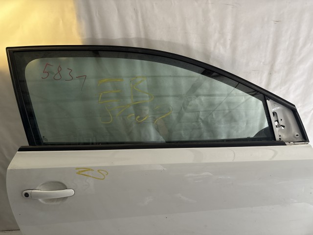 5831 Volkswagen Polo 6r 2009-2017 Jobb első Ajtó Fehér 3 ajtós