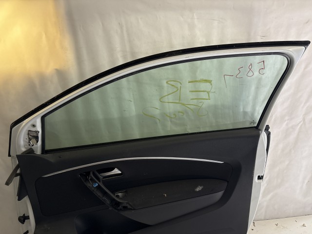 5831 Volkswagen Polo 6r 2009-2017 Jobb első Ajtó Fehér 3 ajtós