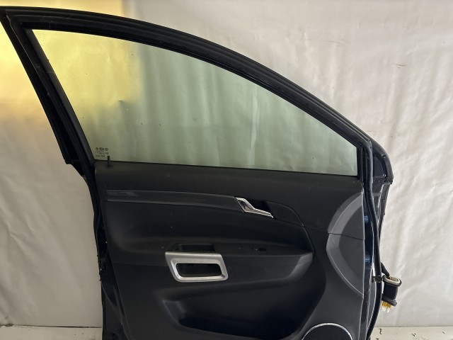 13665 Opel Antara 2006-2015 Bal első Ajtó Fekete Z22c