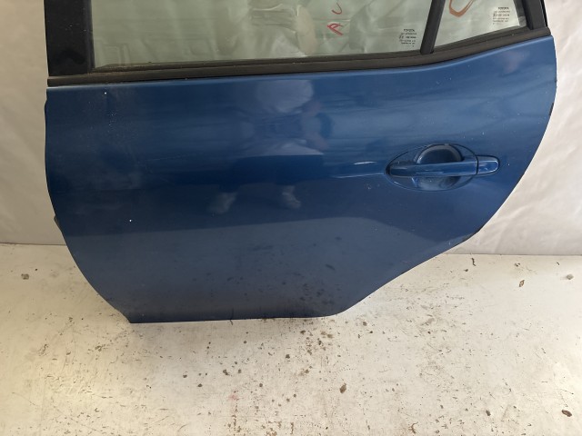 13675 Toyota Auris 2007-2012 Bal hátsó Ajtó Használt Kék