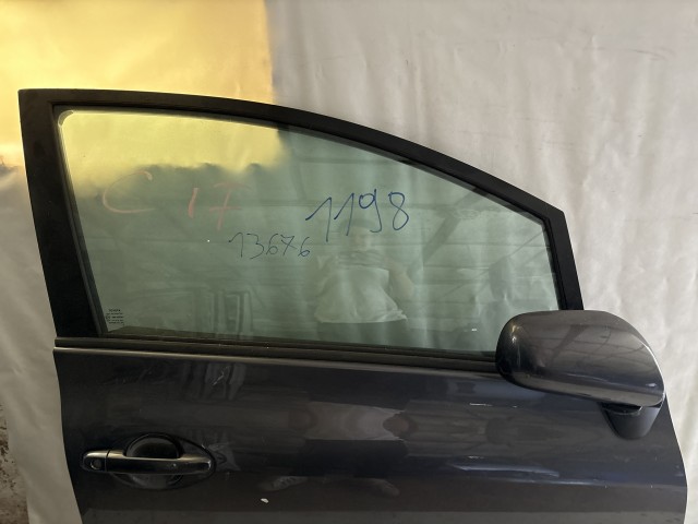 13676 Toyota Auris 2007-2012 Jobb első Ajtó Grafit