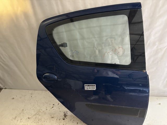13678 Toyota Aygo Jobb hátsó Ajtó Kék