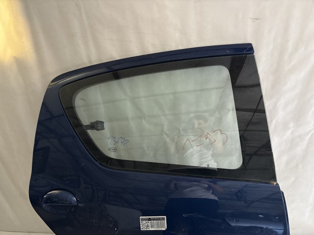 13678 Toyota Aygo Jobb hátsó Ajtó Kék