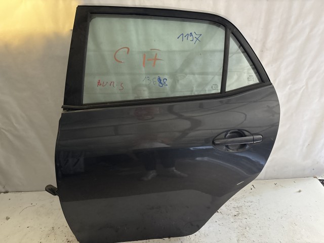 13688 Toyota Auris 2007-2012 Bal hátsó Ajtó Grafit