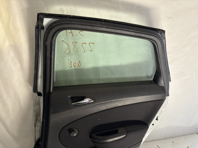 13694 Opel Astra J Jobb hátsó Ajtó Fehér 5 ajtós