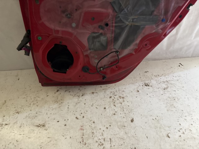 13702 Opel Astra J Jobb hátsó Ajtó Piros 5 ajtós