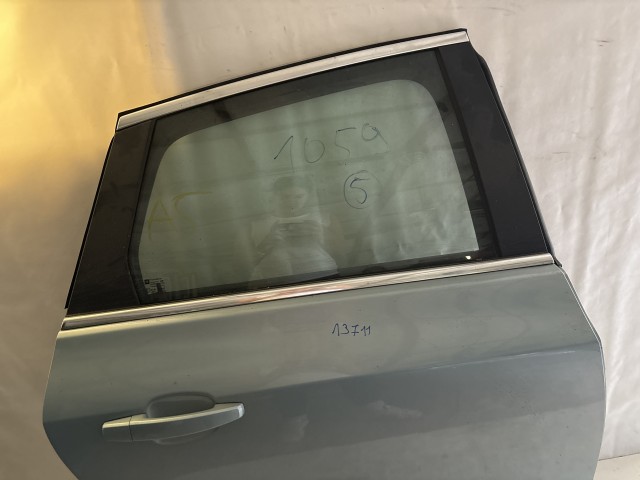13711 Opel Astra J Jobb hátsó Ajtó Baba kék 5 Ajtós