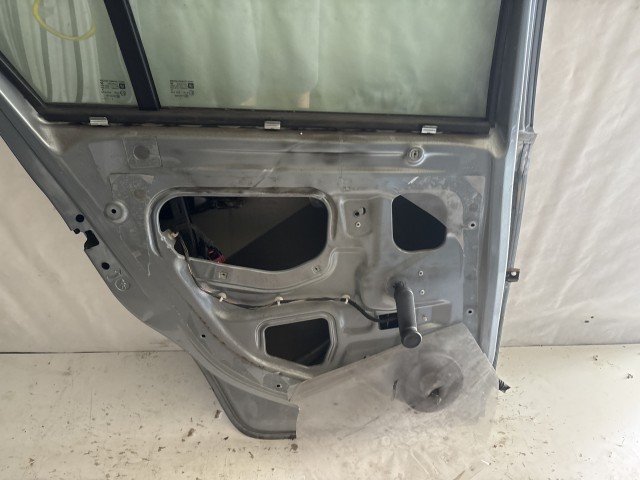 13721 Opel Corsa D Bal hátsóAjtó Szürke  Z179