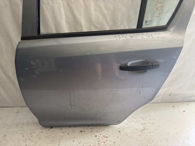13724 Opel Corsa D Bal hátsó Ajtó Szürke  Z163