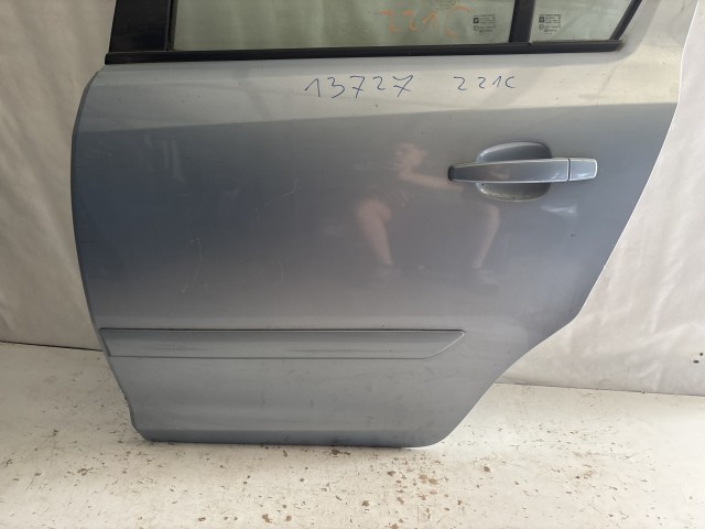 13727 Opel Corsa D Bal hátsó Ajtó Kék Z21C