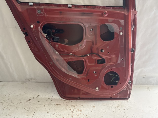 13726 Opel Corsa D Bal hátsó Ajtó Bordó