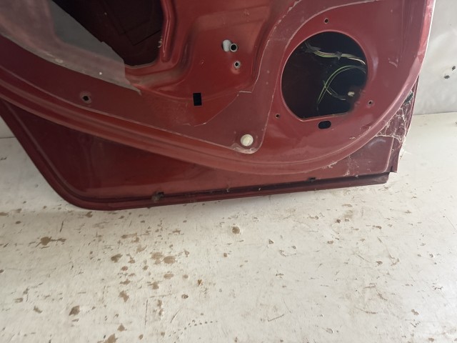 13726 Opel Corsa D Bal hátsó Ajtó Bordó