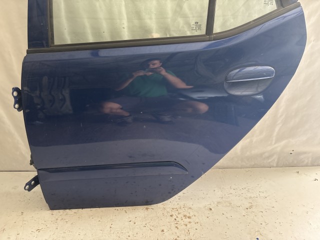 13732 Hyundai i10 (PA)  2008-2013 Bal hátsó Ajtó Kék