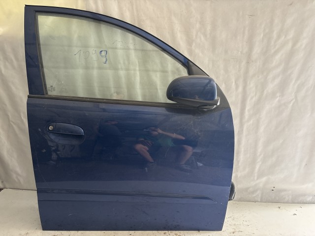 13734 Hyundai i10 (PA)  2008-2013 Jobb első Ajtó Kék