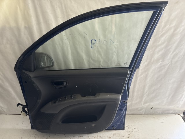 13734 Hyundai i10 (PA)  2008-2013 Jobb első Ajtó Kék