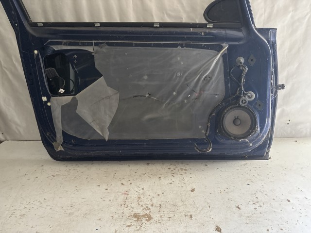 13737 Opel Corsa D Bal első Ajtó Kék z21b 3 ajtós