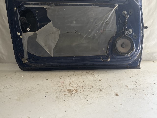 13737 Opel Corsa D Bal első Ajtó Kék z21b 3 ajtós