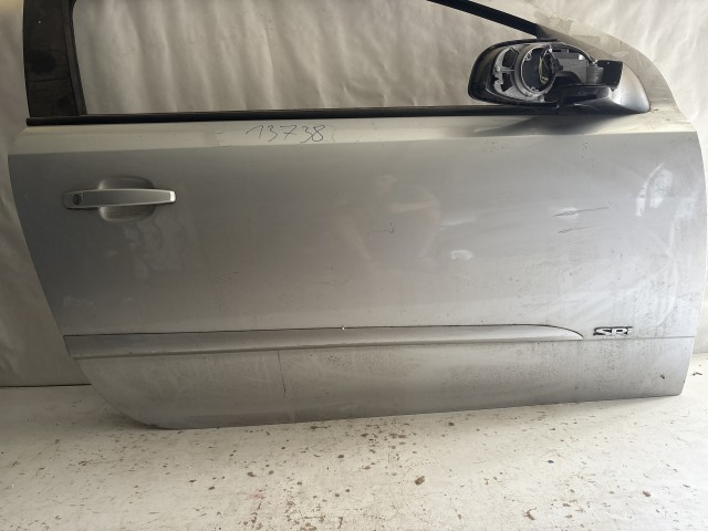 13738 Opel Astra H Jobb első Ajtó Ezüst Z157