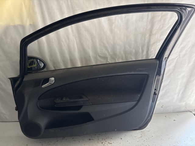 13739 Opel Corsa D Jobb első Ajtó Fekete  Z22C 3 ajtós