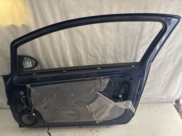 1083 Opel Corsa D Jobb első Ajtó Kék Z21B 3 ajtós