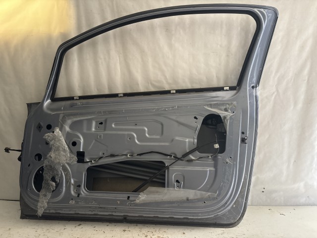 13742 Opel Corsa D Jobb első Ajtó Szürke  Z163 3 ajtós