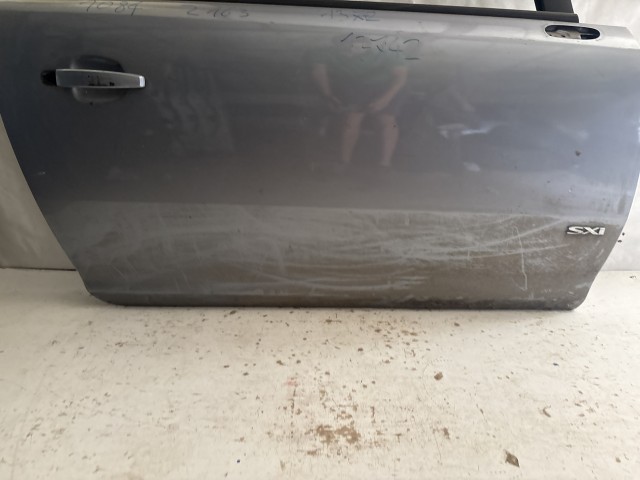 13742 Opel Corsa D Jobb első Ajtó Szürke  Z163 3 ajtós