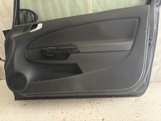 13743 Opel Corsa D Jobb első Ajtó Grafit Z177 3 ajtós