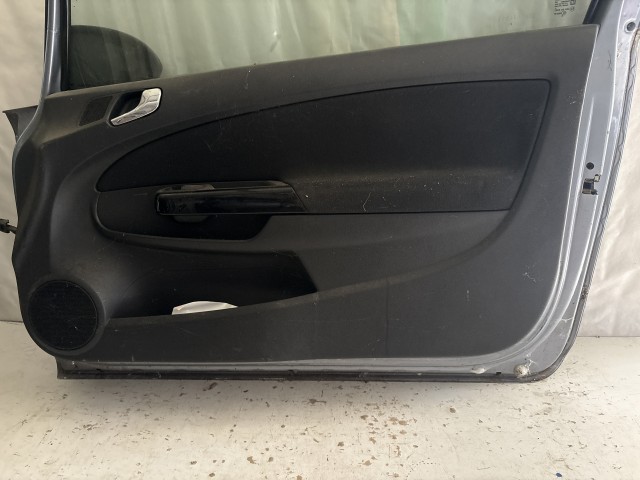 13746 Opel Corsa D Jobb első Ajtó Szürke Z163 3 ajtós