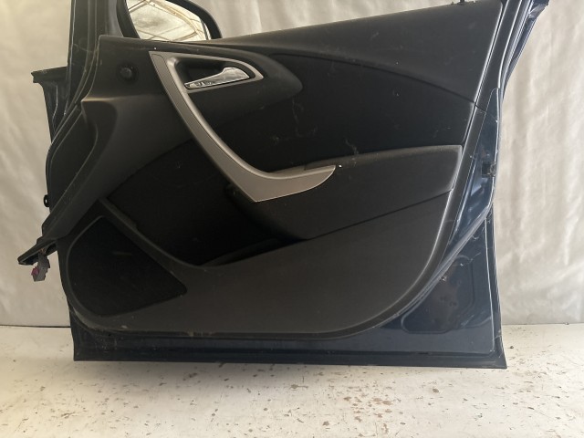 13758 Opel Astra J Jobb első Ajtó Kék
