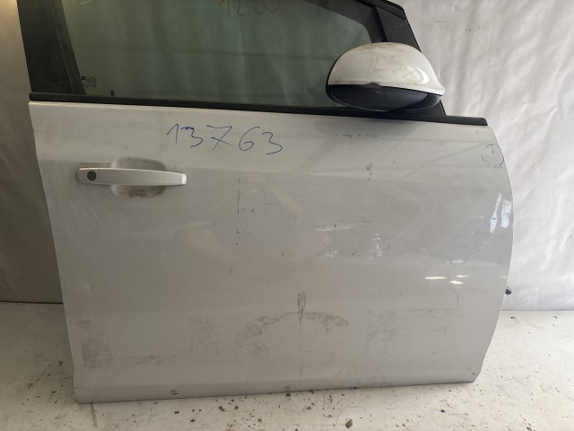 13763 Opel Astra J Jobb első Ajtó Fehér